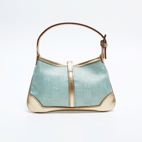 グッチ GUCCI ジャッキー ミニ GGキャンバス ハンドバッグ グリーン WS14820