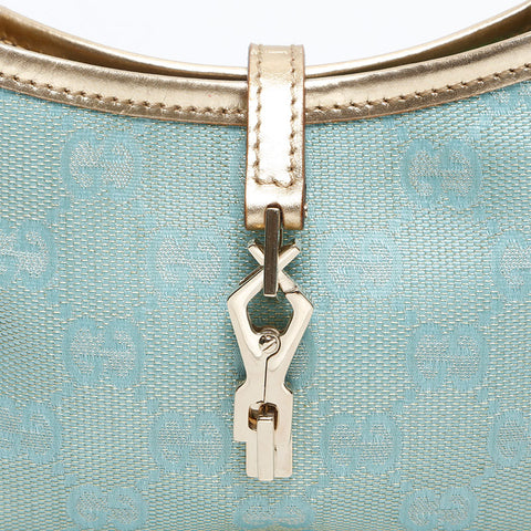 グッチ GUCCI ジャッキー ミニ GGキャンバス ハンドバッグ グリーン WS14820
