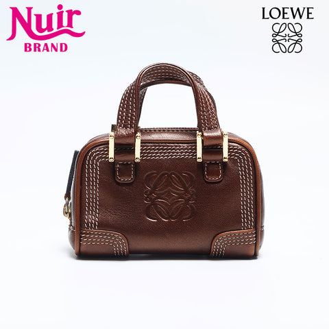 LOEWE Amazona Micro 2way Bag Shoulder Bag gold WS14821