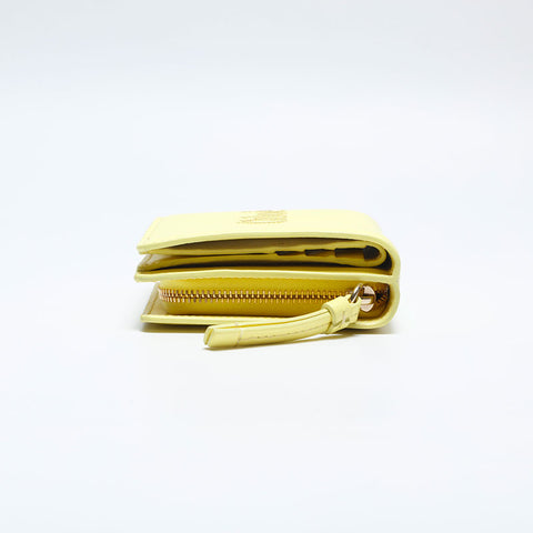 Chloe Chloe Sense Logo Bi-fold Double Hook Bifold Wallet yellow WS14822