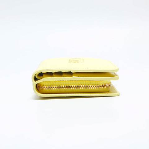 Chloe Chloe Sense Logo Bi-fold Double Hook Bifold Wallet yellow WS14822