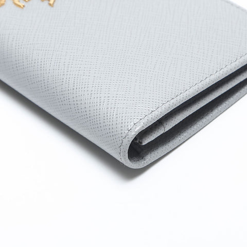 Prada Saffiano长钱包灰色WS14824
