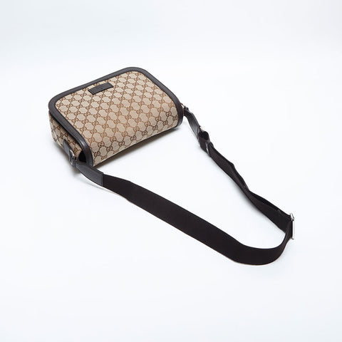 GUCCI GG canvas Shoulder Bag Brown WS14826