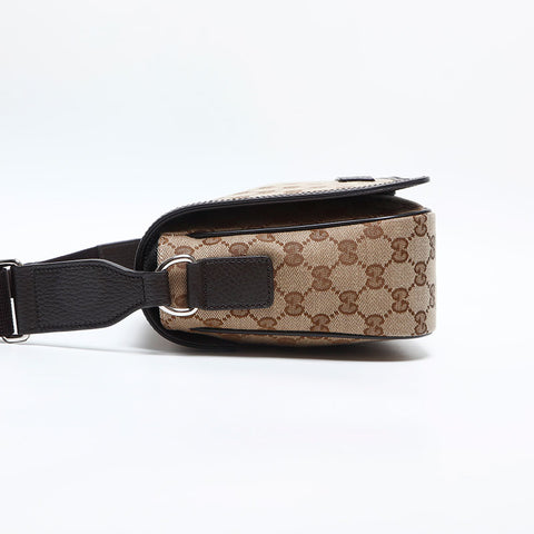 GUCCI GG canvas Shoulder Bag Brown WS14826
