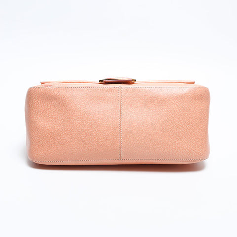 FENDI Mamma Bucket Leather Shoulder Bag pink WS14830