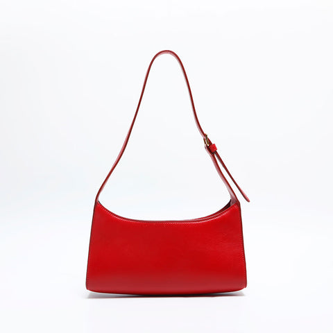 CELINE Triomphe Shoulder Bag Red WS14832
