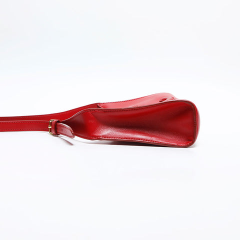 CELINE Triomphe Shoulder Bag Red WS14832