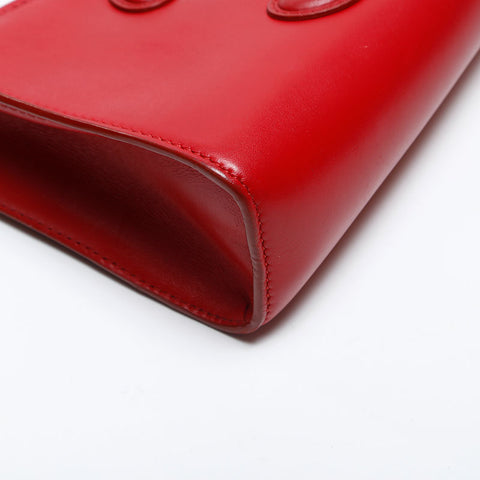 CELINE Triomphe Shoulder Bag Red WS14832