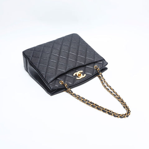 シャネル CHANEL 3番台 ショルダーバッグ ブラック WS14840