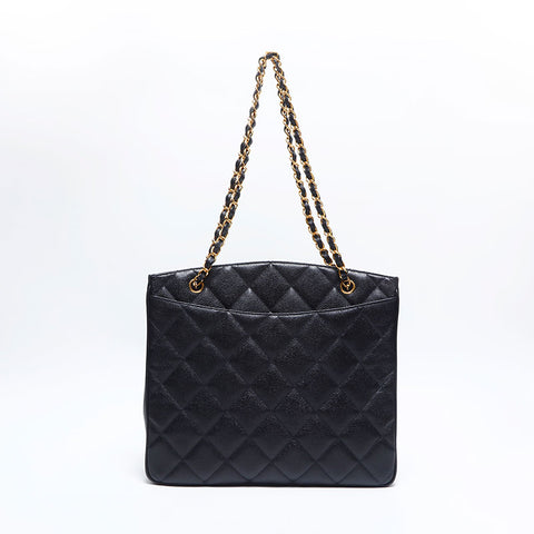 シャネル CHANEL 3番台 ショルダーバッグ ブラック WS14840