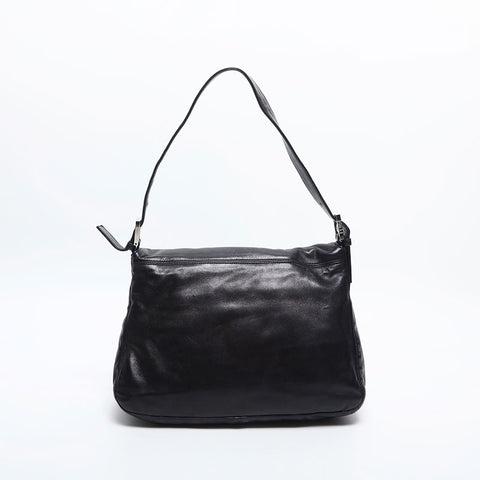 FENDI Leather Mamma Forever Shoulder Bag black WS14856