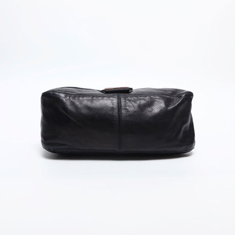 FENDI Leather Mamma Forever Shoulder Bag black WS14856