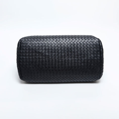 BOTTEGAVENETA INTRECCIATO Rome Medium Handbag black WS14860