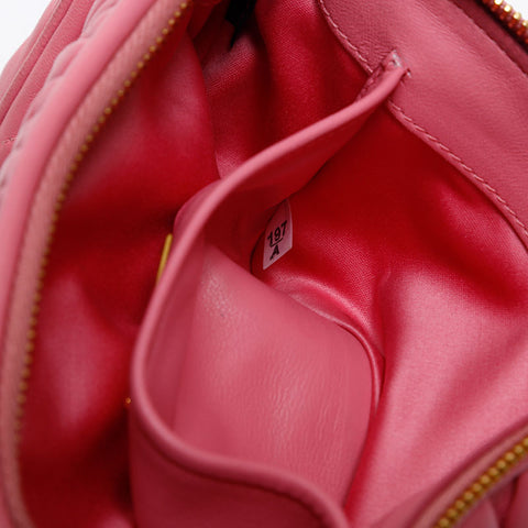Miu Miu Materasse leather Shoulder Bag pink WS14868