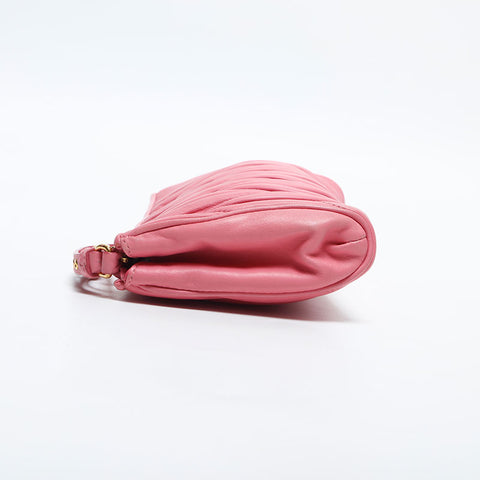 Miu Miu Materasse leather Shoulder Bag pink WS14868