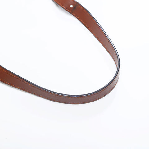 極美品 バーバリー BURBERRY ノバチェック PVC 2way ショルダーバッグ ブラウン WS14871