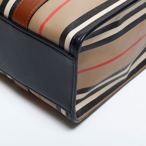 BURBERRY Nova Check PVC 2way Shoulder Bag Brown WS14871