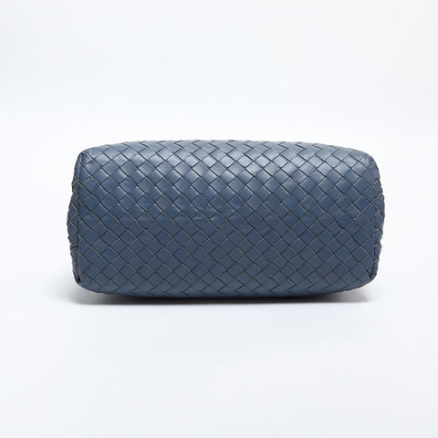 BOTTEGAVENETA MINI INTRECCIATO ROME IN NAPPA LEATHER Shoulder Bag gray WS14873