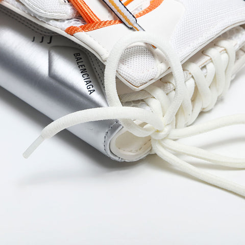 BALENCIAGA Sneaker Head Leather Shoulder Bag white WS14875