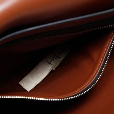 BURBERRY leather Shoulder Bag Brown WS14877