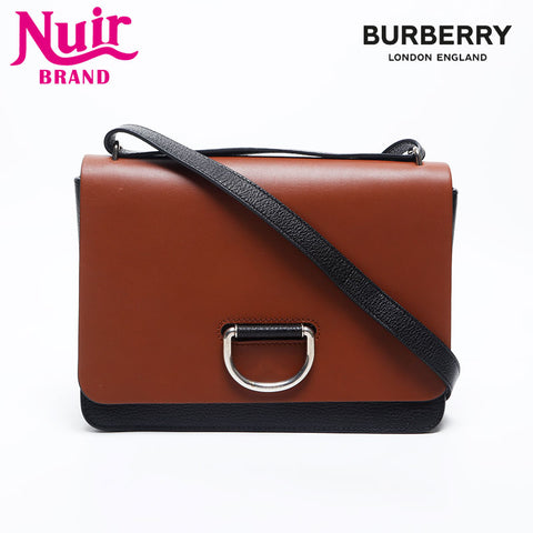 BURBERRY leather Shoulder Bag Brown WS14877