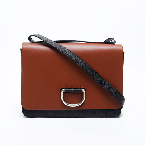BURBERRY leather Shoulder Bag Brown WS14877