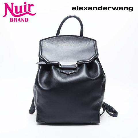 Alexander Wang Leather Backpack · Daypack black WS14878 – NUIR VINTAGE Alexander Wang Leather Backpack · Daypack black WS14878 – NUIR VINTAGE