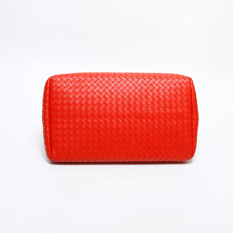 BOTTEGAVENETA INTRECCIATO Roma nappa leather Handbag Orange WS14883