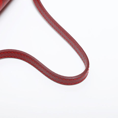 FENDI Zucchino Mamma Mini PVC Handbag Red WS14887