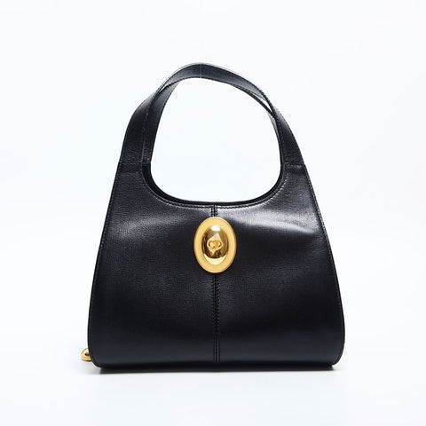 クリスチャンディオール Christian Dior レザー ハンドバッグ ブラック WS14889