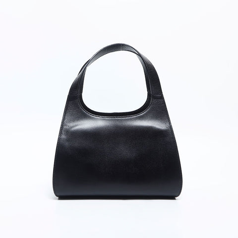 クリスチャンディオール Christian Dior レザー ハンドバッグ ブラック WS14889