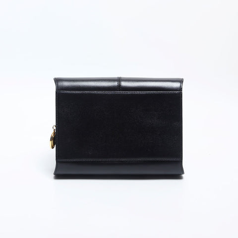 クリスチャンディオール Christian Dior レザー ハンドバッグ ブラック WS14889