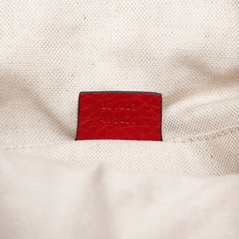 GUCCI Bamboo leather Backpack Â· Daypack pink WS14892