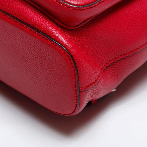 GUCCI Bamboo leather Backpack Â· Daypack pink WS14892
