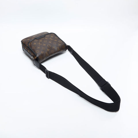 LOUIS VUITTON 2009 Monogram Macabas PM Shoulder Bag Brown WS14897