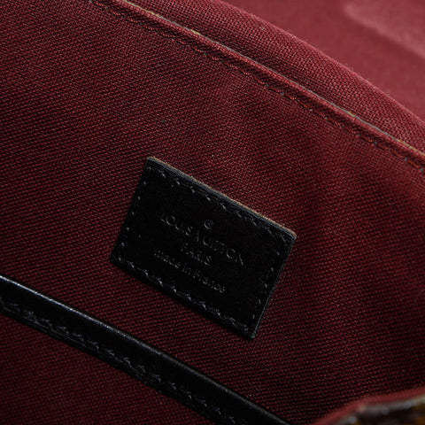 LOUIS VUITTON 2009 Monogram Macabas PM Shoulder Bag Brown WS14897