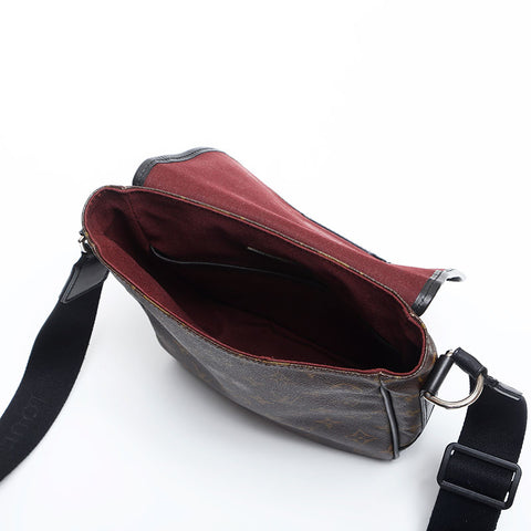 LOUIS VUITTON 2009 Monogram Macabas PM Shoulder Bag Brown WS14897