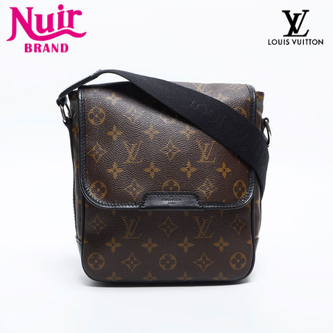 LOUIS VUITTON 2009 Monogram Macabas PM Shoulder Bag Brown WS14897