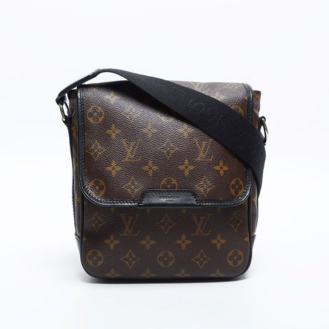 LOUIS VUITTON 2009 Monogram Macabas PM Shoulder Bag Brown WS14897