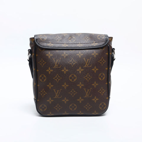 極美品 ルイ・ヴィトン LOUIS VUITTON 2009 モノグラム マカサーバス PM ショルダーバッグ ブラウン WS14897