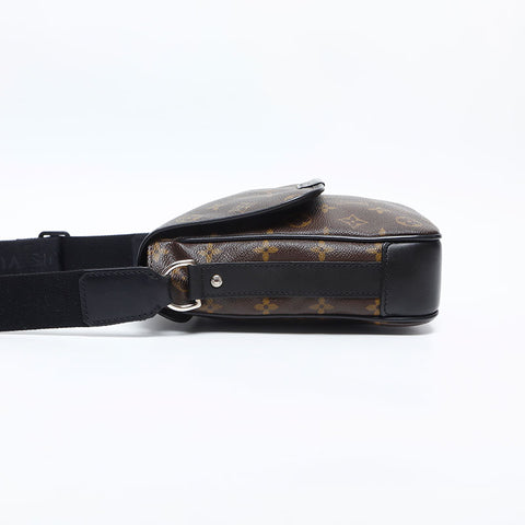 LOUIS VUITTON 2009 Monogram Macabas PM Shoulder Bag Brown WS14897
