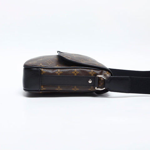 LOUIS VUITTON 2009 Monogram Macabas PM Shoulder Bag Brown WS14897