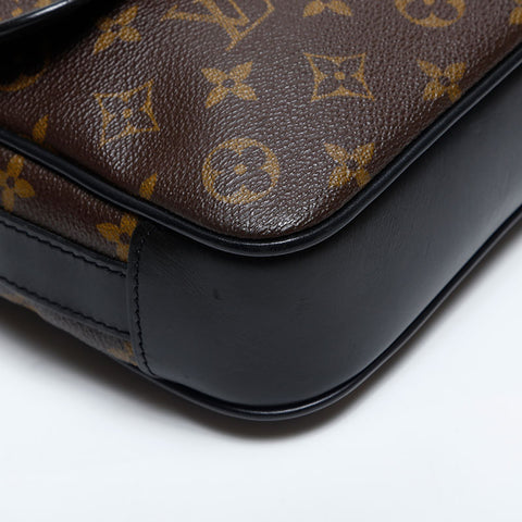 LOUIS VUITTON 2009 Monogram Macabas PM Shoulder Bag Brown WS14897
