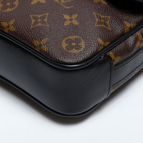 LOUIS VUITTON 2009 Monogram Macabas PM Shoulder Bag Brown WS14897