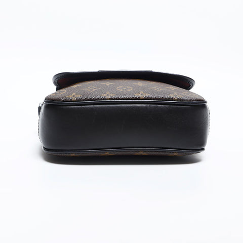 LOUIS VUITTON 2009 Monogram Macabas PM Shoulder Bag Brown WS14897