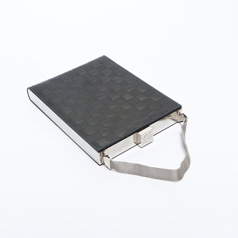 ルイ・ヴィトン LOUIS VUITTON パテントレザー ダミエ ヴェルニライン アンジュGM 2000年製 ハンドバッグ グリーン WS14902