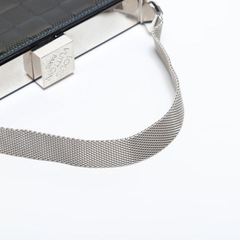 ルイ・ヴィトン LOUIS VUITTON パテントレザー ダミエ ヴェルニライン アンジュGM 2000年製 ハンドバッグ グリーン WS14902