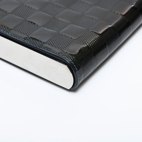 ルイ・ヴィトン LOUIS VUITTON パテントレザー ダミエ ヴェルニライン アンジュGM 2000年製 ハンドバッグ グリーン WS14902