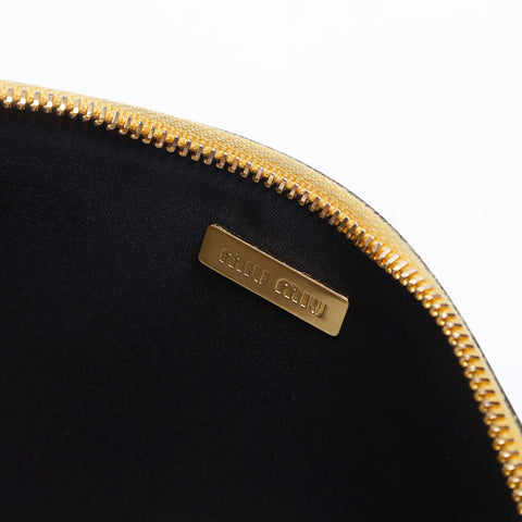 Miu Miu leather Shoulder Bag black WS14903