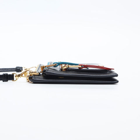 Miu Miu leather Shoulder Bag black WS14903